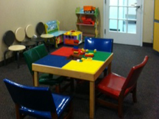 Charlotte pediatric surgery associates Lego room